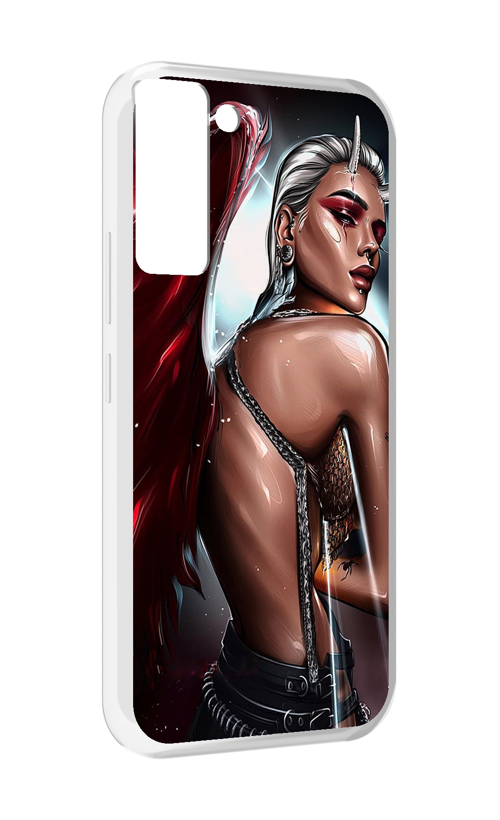

Чехол MyPads девушка-с-крыльями женский для Tecno Pop 5 LTE / Pop 5 Pro, Прозрачный, Tocco