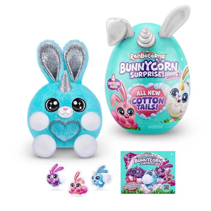 Игрушка Rainbocorns Bunnycorn Яйцо в непрозрачной упаковке (Сюрприз) 9280SQ3 мягкая игрушка zuru rainbocorns сюрприз в яйце puppycorn bow surprise