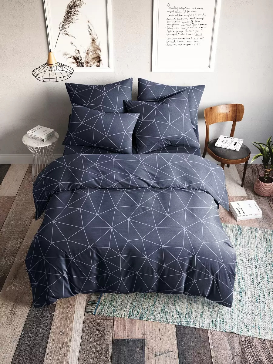 

КПБ Ночь Нежна Грани серебро 9922-1 Поплин+серебро ЕВРО 50х70 (2) стандарт