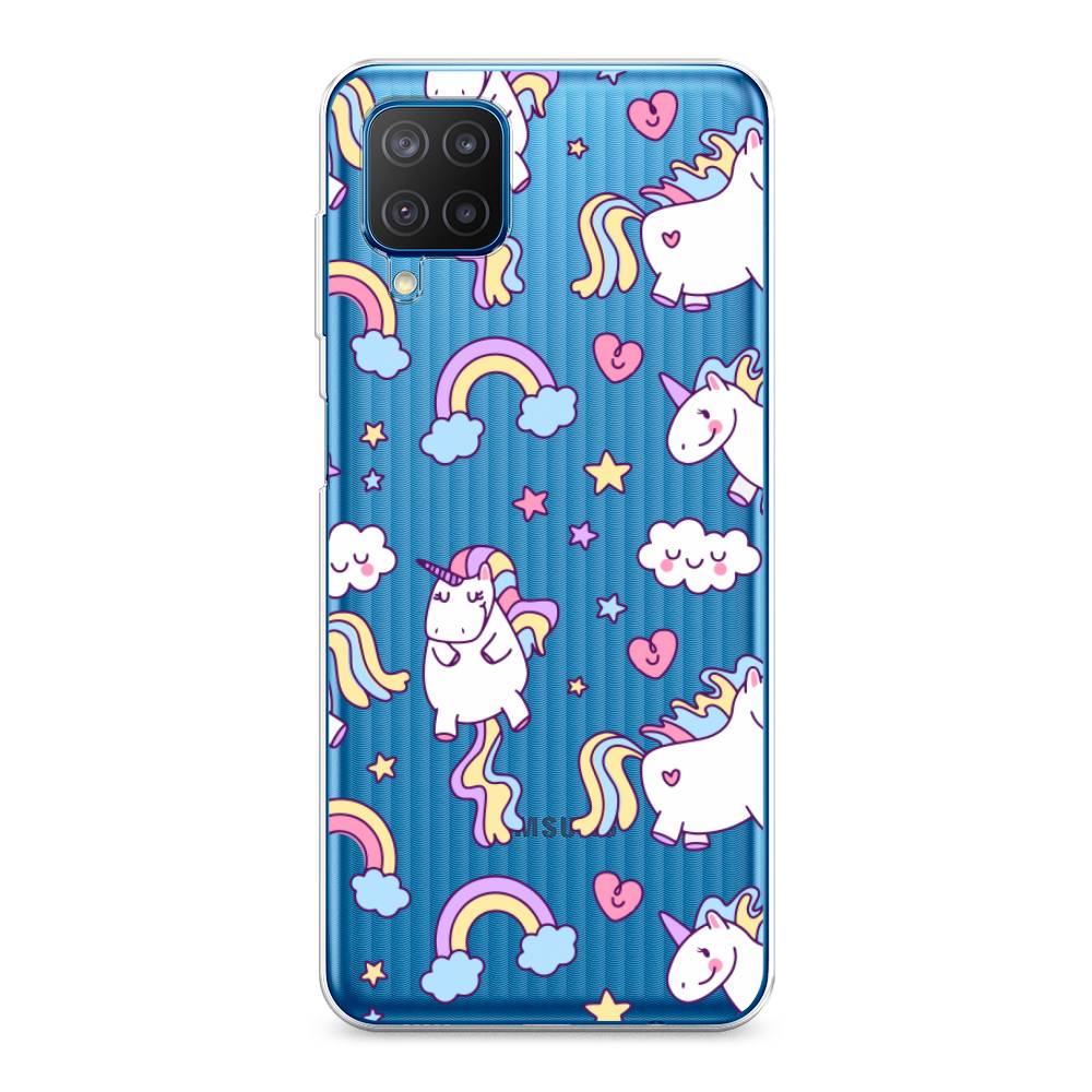 

Силиконовый чехол "Sweet unicorns dreams" на Samsung Galaxy M12, Sweet unicorns dreams