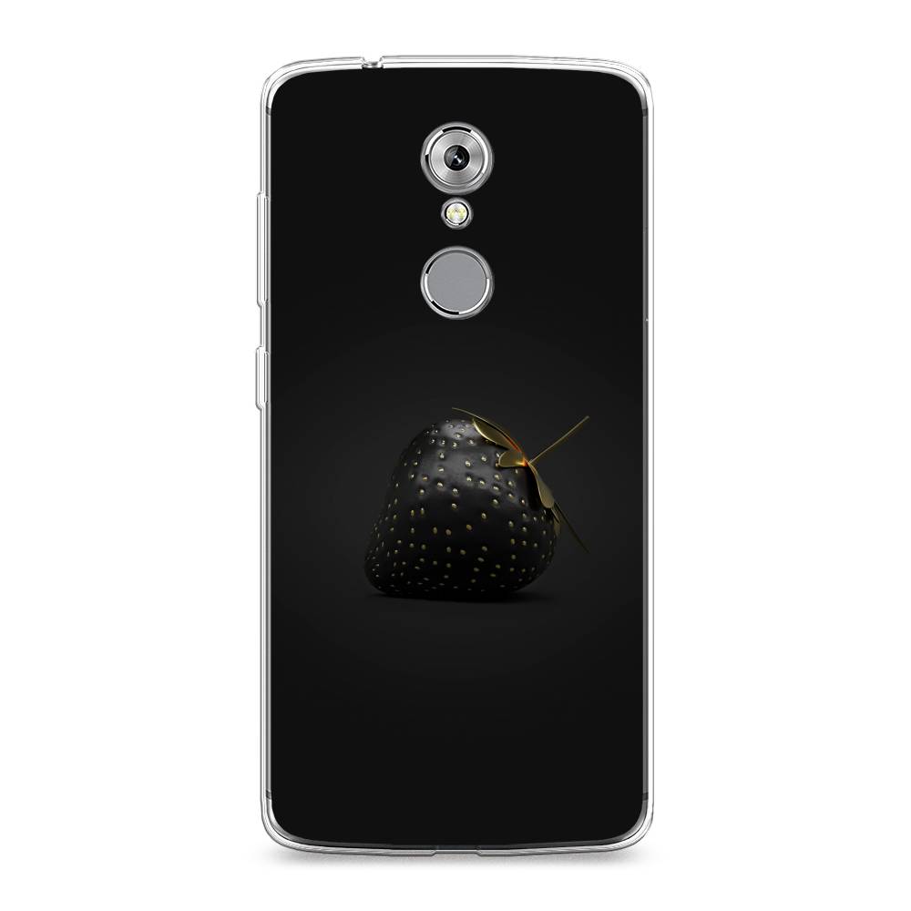

Чехол Awog на ZTE Axon 7 / ЗТЕ Аксон 7 "Черная клубника", Разноцветный, 131450-10