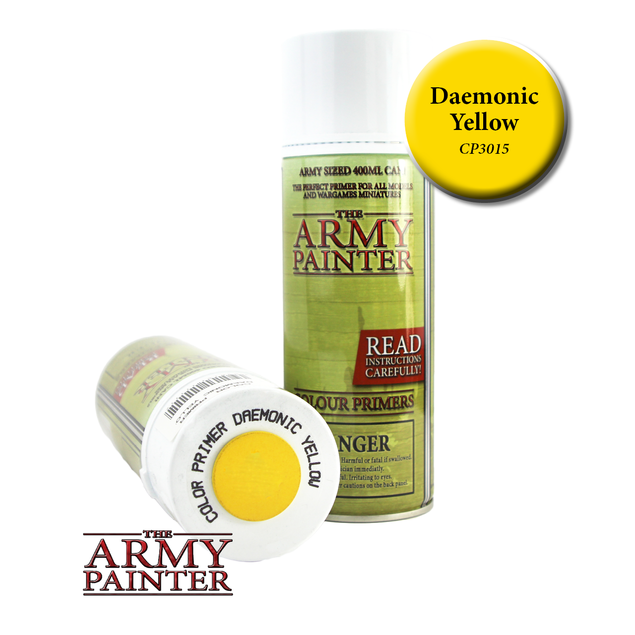 

Акриловая краска Army Painter Colour Primer Daemonic Yellow для миниатюрного моделирования