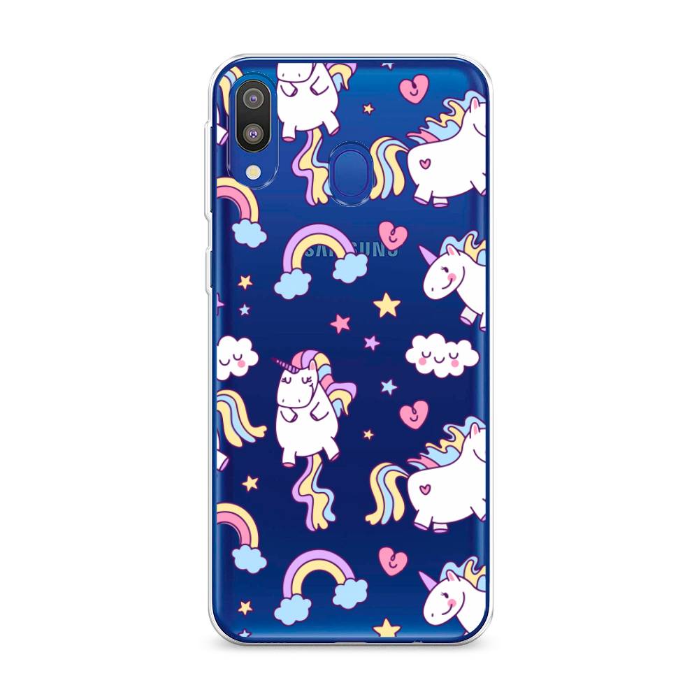 

Силиконовый чехол "Sweet unicorns dreams" на Samsung Galaxy M20, Sweet unicorns dreams