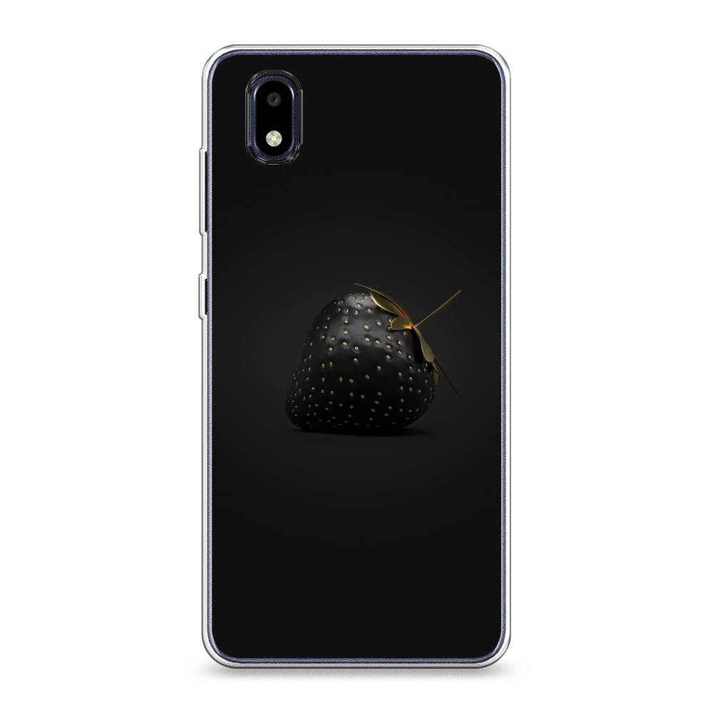 

Чехол Awog на ZTE Blade A3 (2020) / ЗТЕ Блэйд A3 (2020) "Черная клубника", Разноцветный, 133650-10