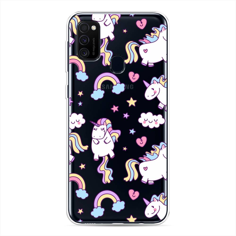 

Силиконовый чехол "Sweet unicorns dreams" на Samsung Galaxy M30s, Sweet unicorns dreams