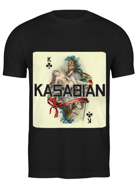 

Футболка мужская Printio Kasabian - empire черная L, Черный, Kasabian - empire