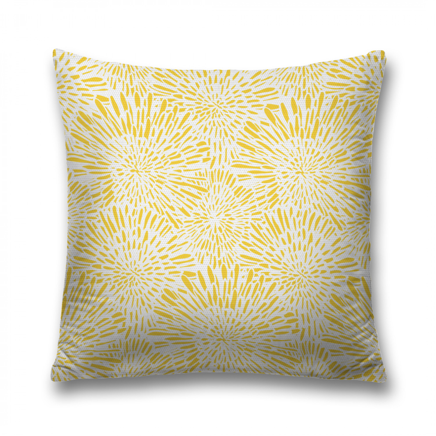 

Наволочка декоративная JoyArty "Солнечный взрыв" на молнии, 45x45 см, Белый, Солнечный взрыв