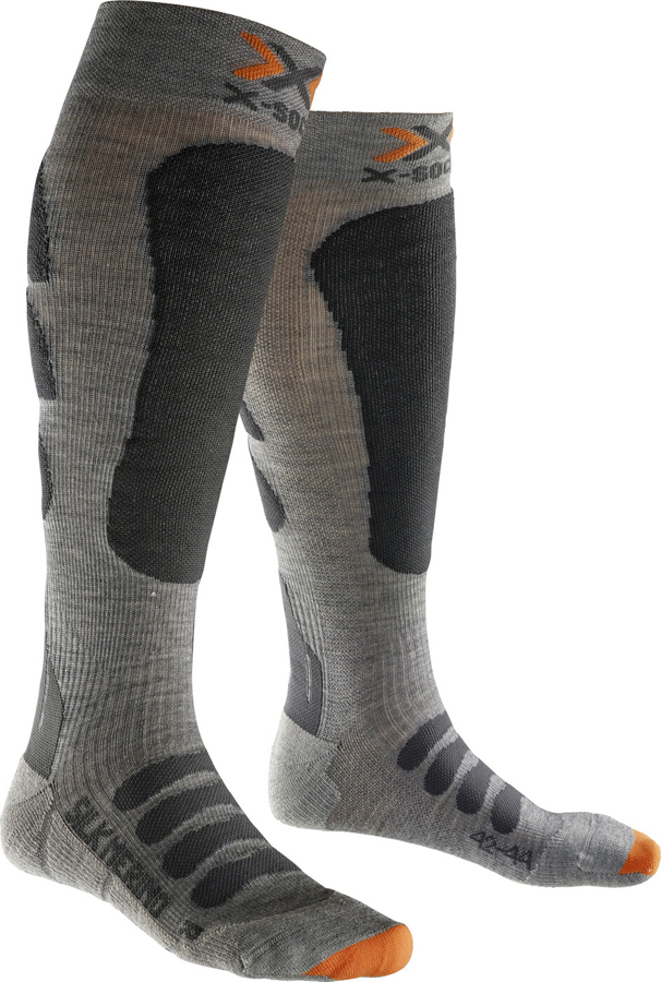 

Ski Silk-Merino Man grey 45-47