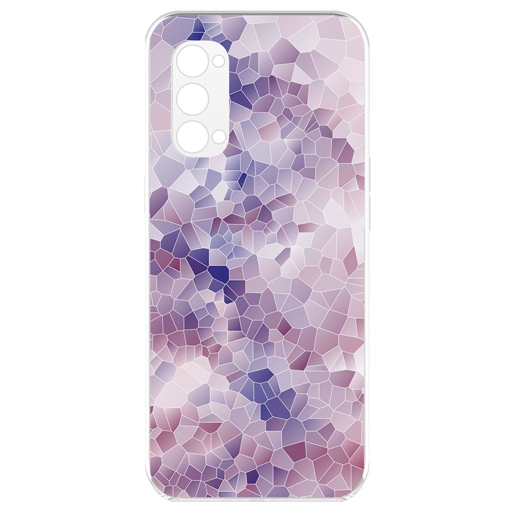 

Чехол-накладка Krutoff Clear Case Витраж 2 для OPPO Reno4 Pro 5G, Прозрачный