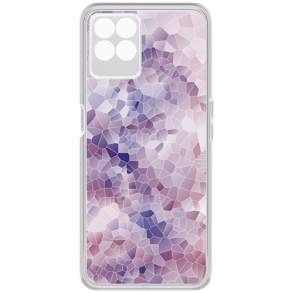 

Чехол-накладка Krutoff Clear Case Витраж 2 для Realme 8i
