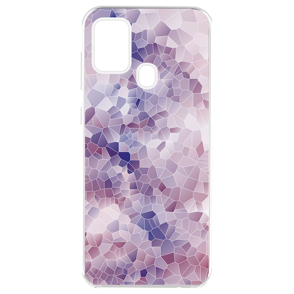 

Чехол-накладка Krutoff Clear Case Витраж 2 для Samsung Galaxy A21s (A217), Прозрачный