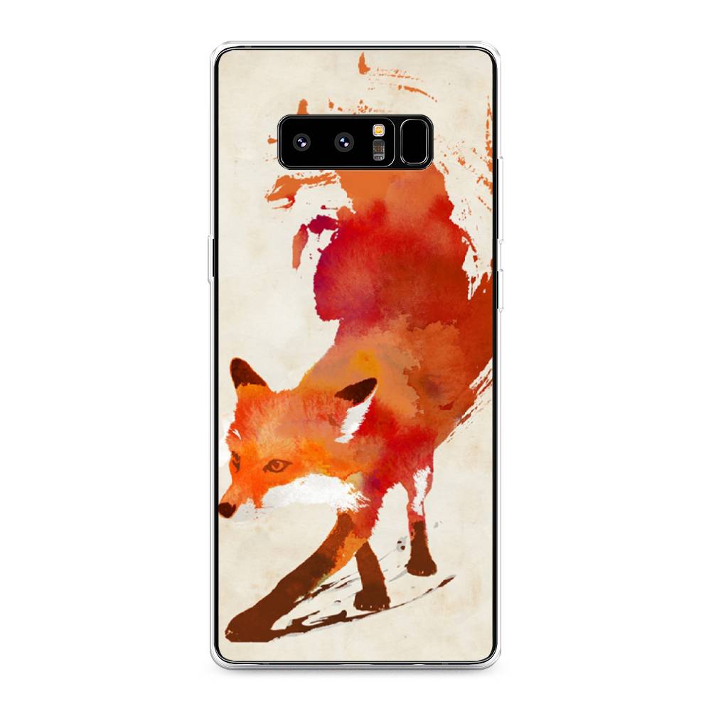 

Чехол Awog на Samsung Galaxy Note 8 "Лиса", Оранжевый, 25250-10
