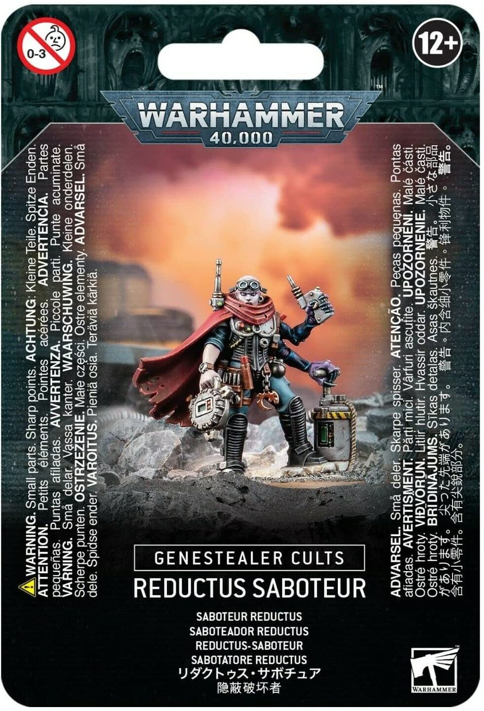 

Миниатюры для игры Games Workshop Genestealer Cults Reductus Saboteur, 51-68