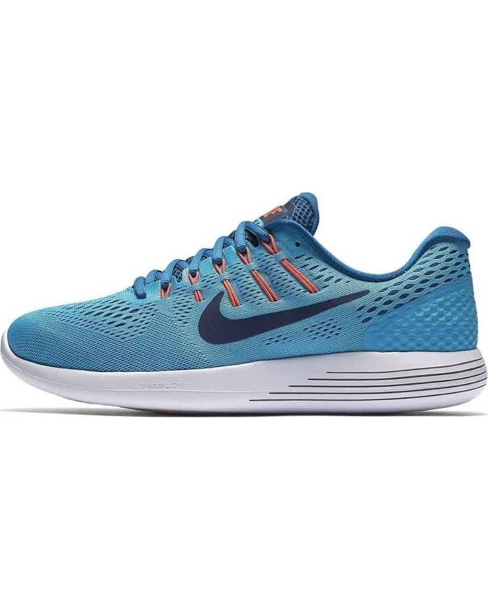 фото Кроссовки мужские nike 843725-406 голубые 8.5 us