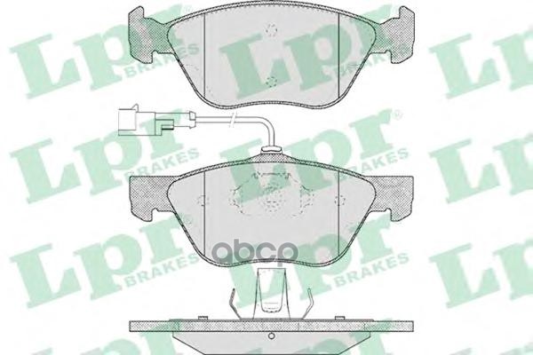 

Тормозные колодки Lpr 05P614