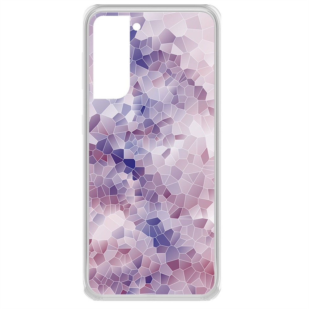 

Чехол-накладка Krutoff Clear Case Витраж 2 для Samsung Galaxy S21 (G991), Прозрачный