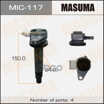 фото Катушка зажигания masuma mic117