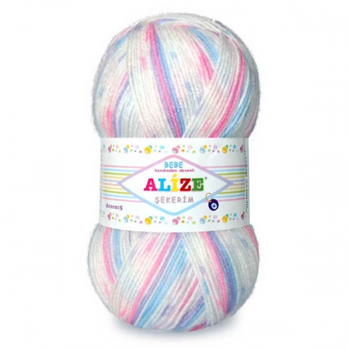 

Пряжа Alize 364082 Sekerim 706 розовый, Sekerim