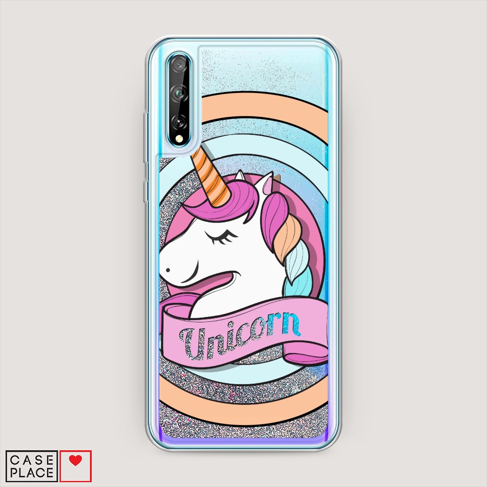 

Чехол Awog на Huawei Y8p/P Smart S "Unicorn зефирный", Разноцветный, 6103491-1