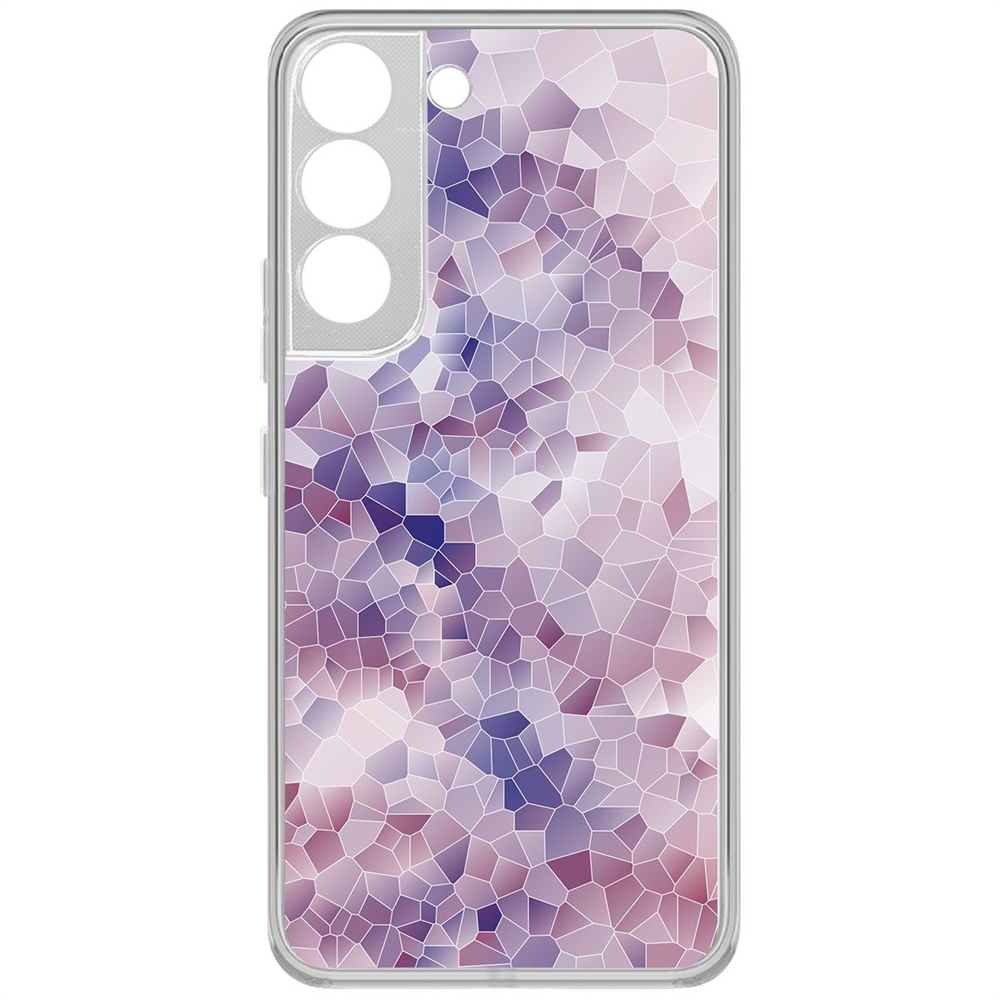 

Чехол-накладка Krutoff Clear Case Витраж 2 для Samsung Galaxy S22, Прозрачный