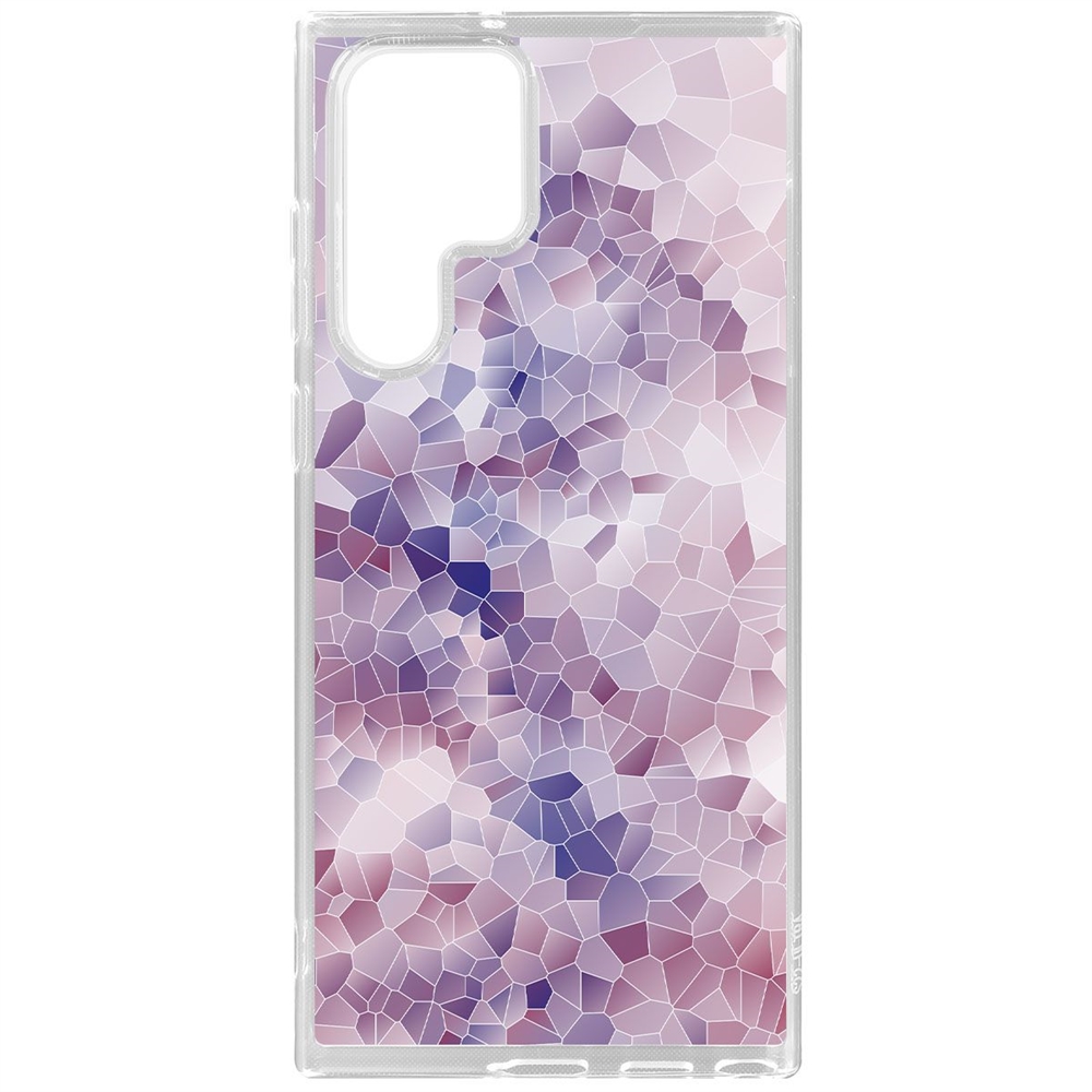 

Чехол-накладка Krutoff Clear Case Витраж 2 для Samsung Galaxy S22 Ultra, Прозрачный