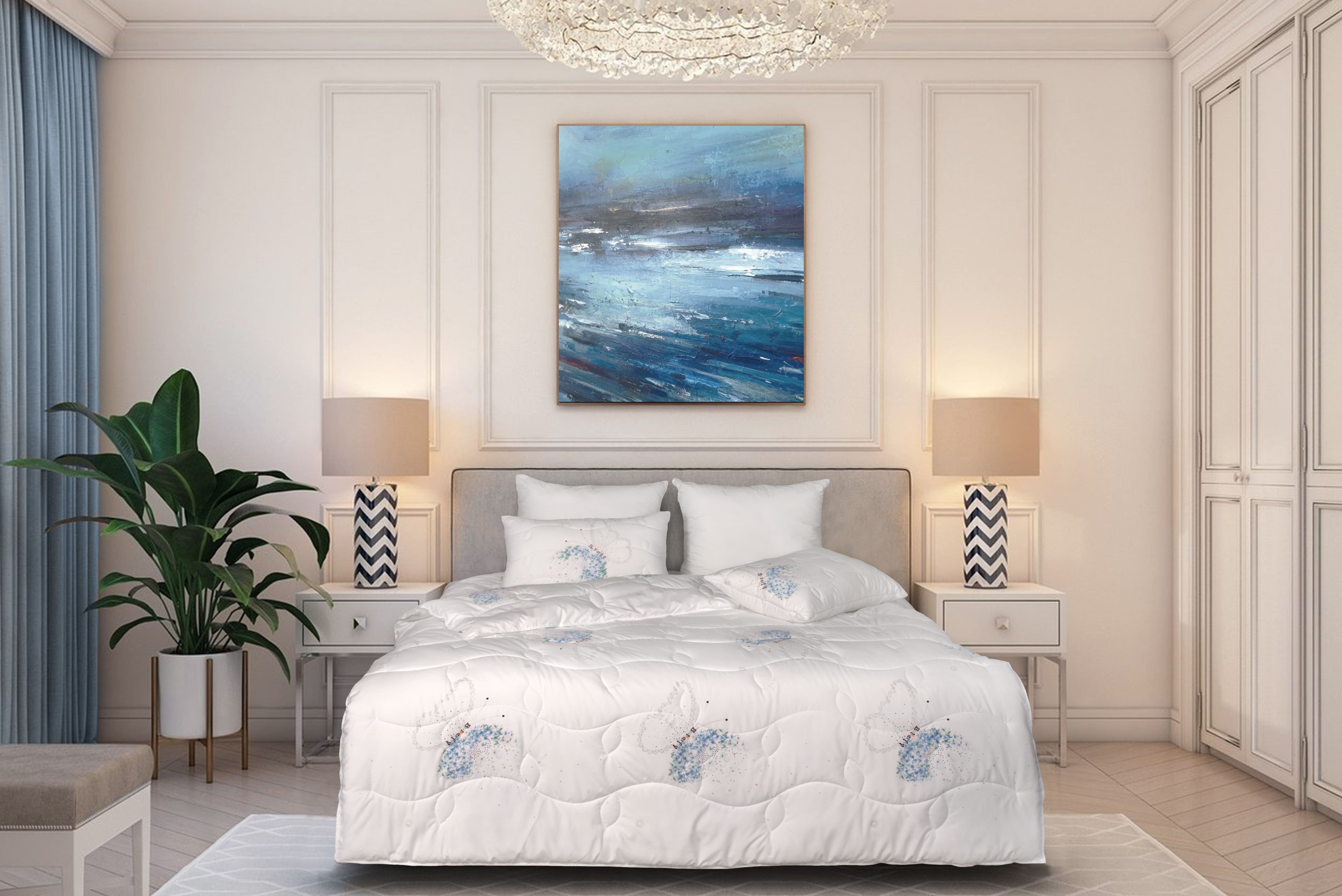 Одеяло Litanika 140х205, цвет набивной рисунок, ТМ Primavelle Bellissimo