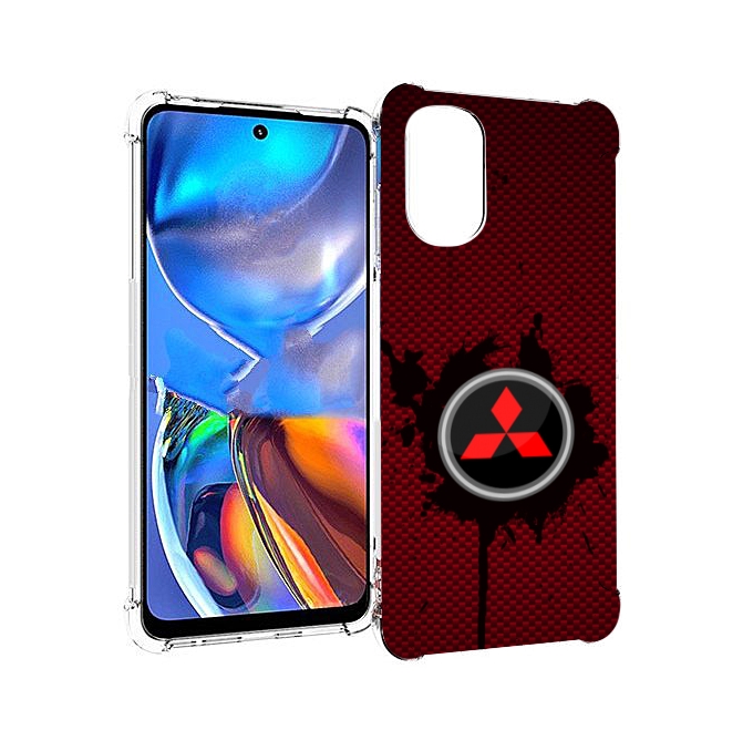 

Чехол MyPads мицубиси mitsubishi 2 для Motorola Moto E32, Прозрачный, Tocco