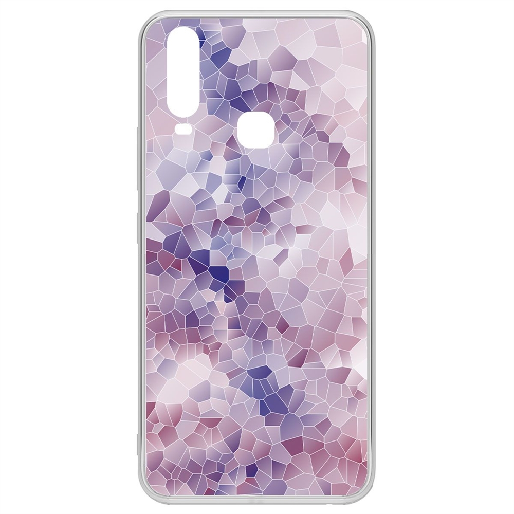 

Чехол-накладка Krutoff Clear Case Витраж 2 для Vivo Y11/Y12/Y17, Прозрачный