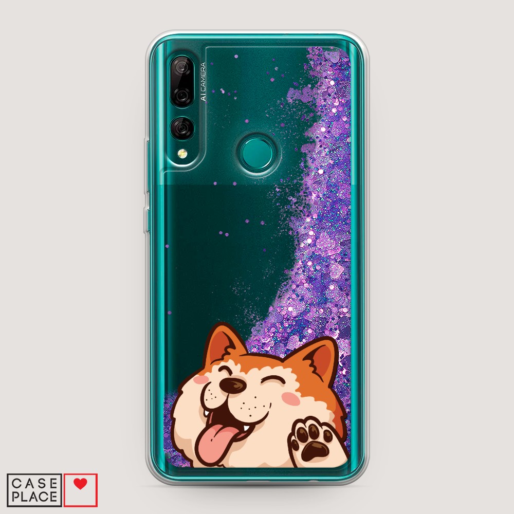 

Чехол Awog на Huawei P Smart Z/Y9 Prime 2019/Honor 9X/9X Premium "Акита-ину машет", Разноцветный, 611992-1