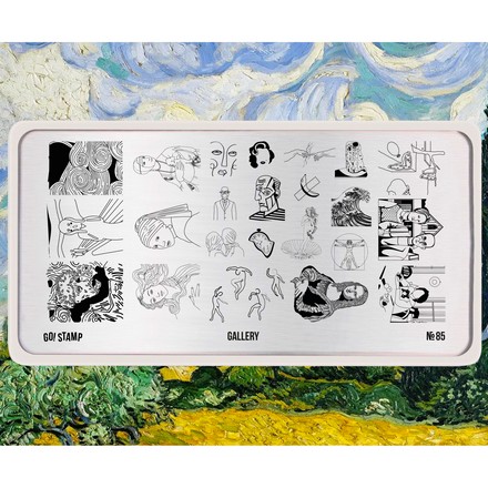 

Пластина для стемпинга Go!Stamp №85 Gallery