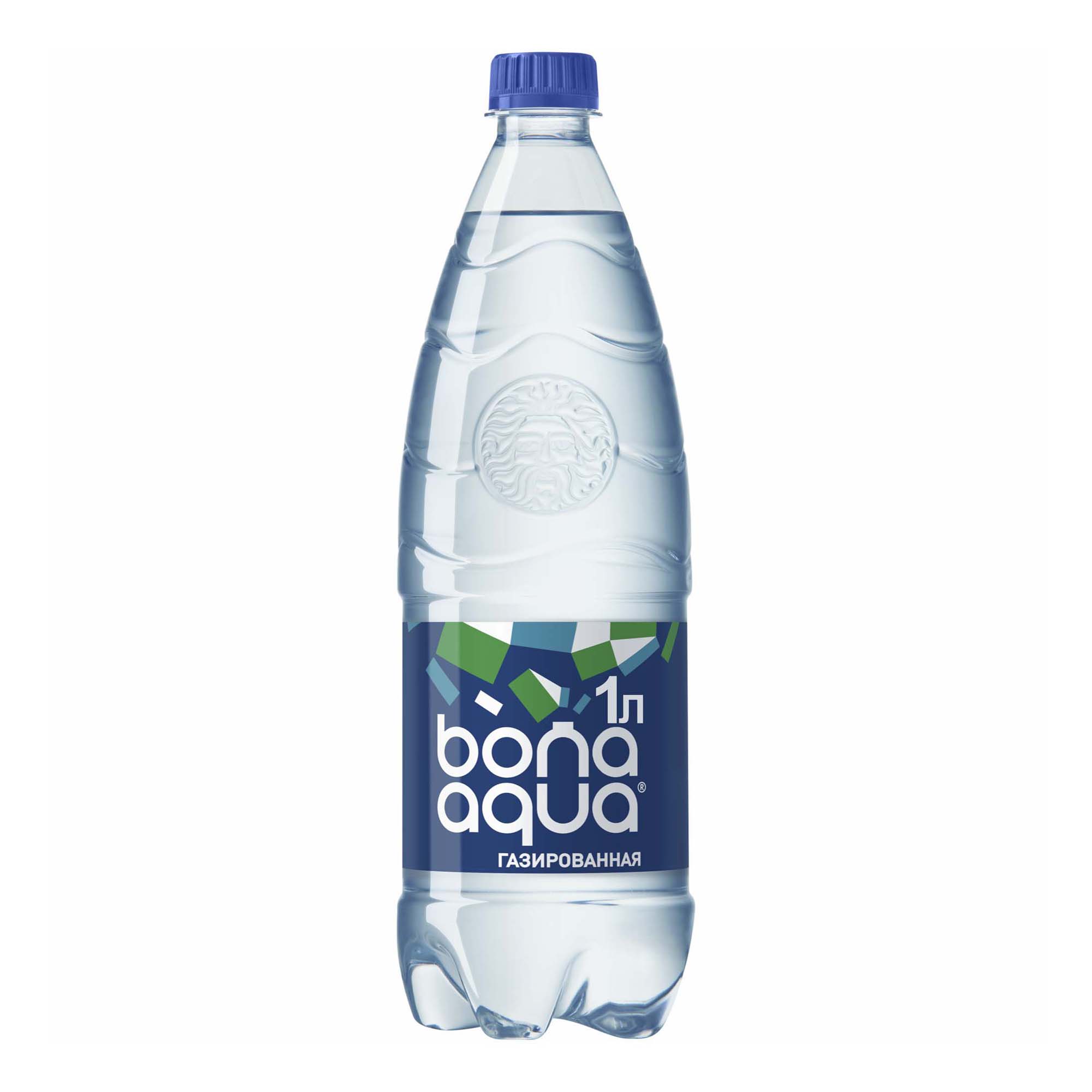 Вода питьевая Bona Aqua газированная 1 л