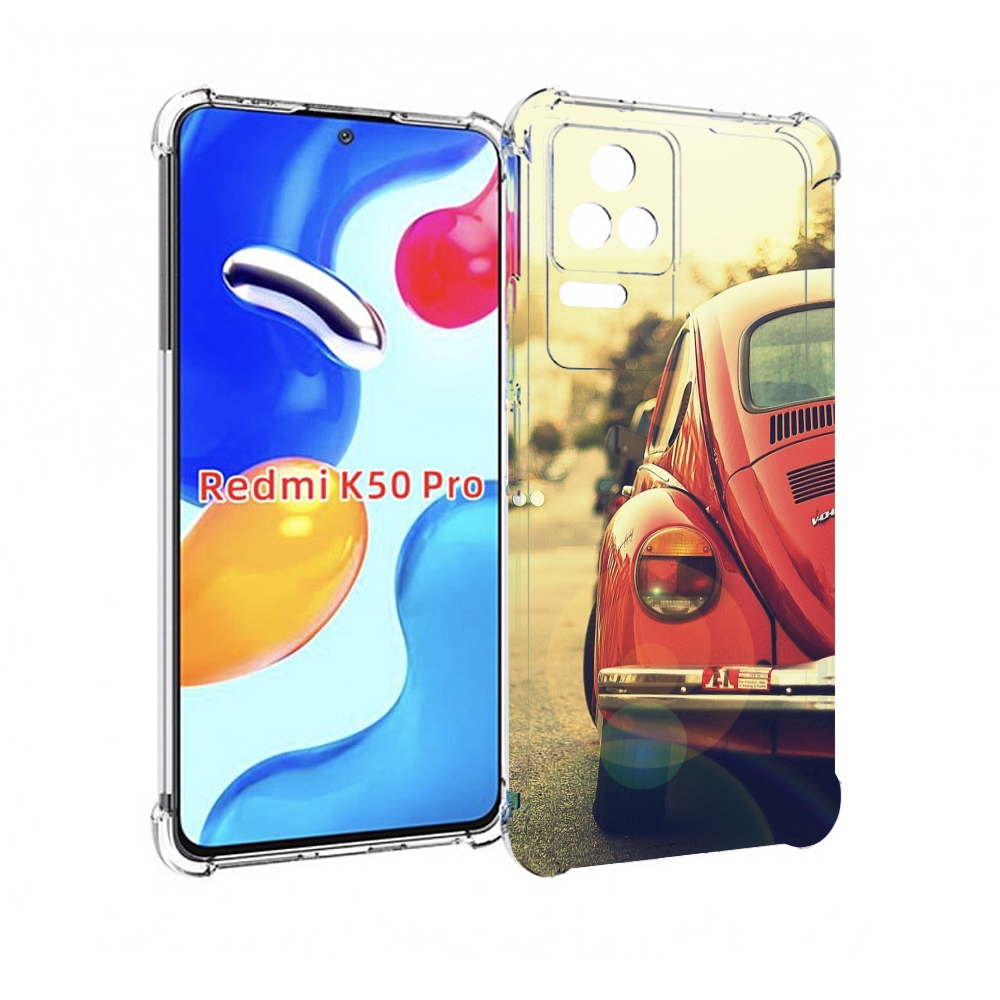 

Чехол MyPads Жук для Xiaomi Redmi K50/K50 Pro, Прозрачный, Tocco