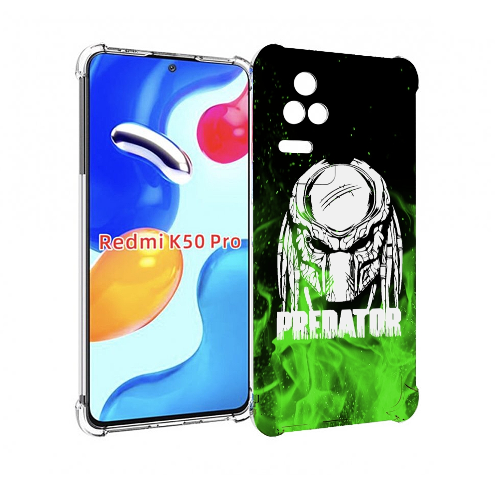 

Чехол MyPads Знак-хищника для Xiaomi Redmi K50/K50 Pro, Прозрачный, Tocco