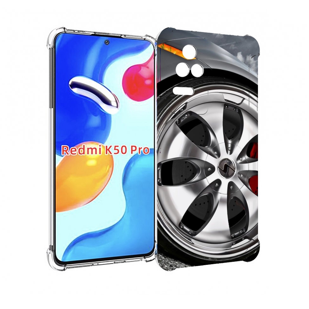 

Чехол MyPads Колесо мужской для Xiaomi Redmi K50/K50 Pro, Прозрачный, Tocco