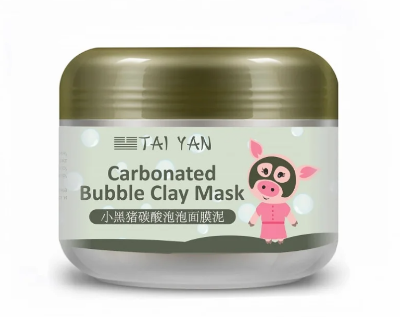 фото Маска пузырьковая taiyan carbonated clay mask, 100 г