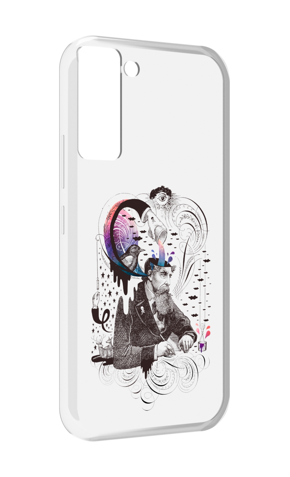 

Чехол MyPads абстракция думающий мужчина для Tecno Pop 5 LTE / Pop 5 Pro, Прозрачный, Tocco