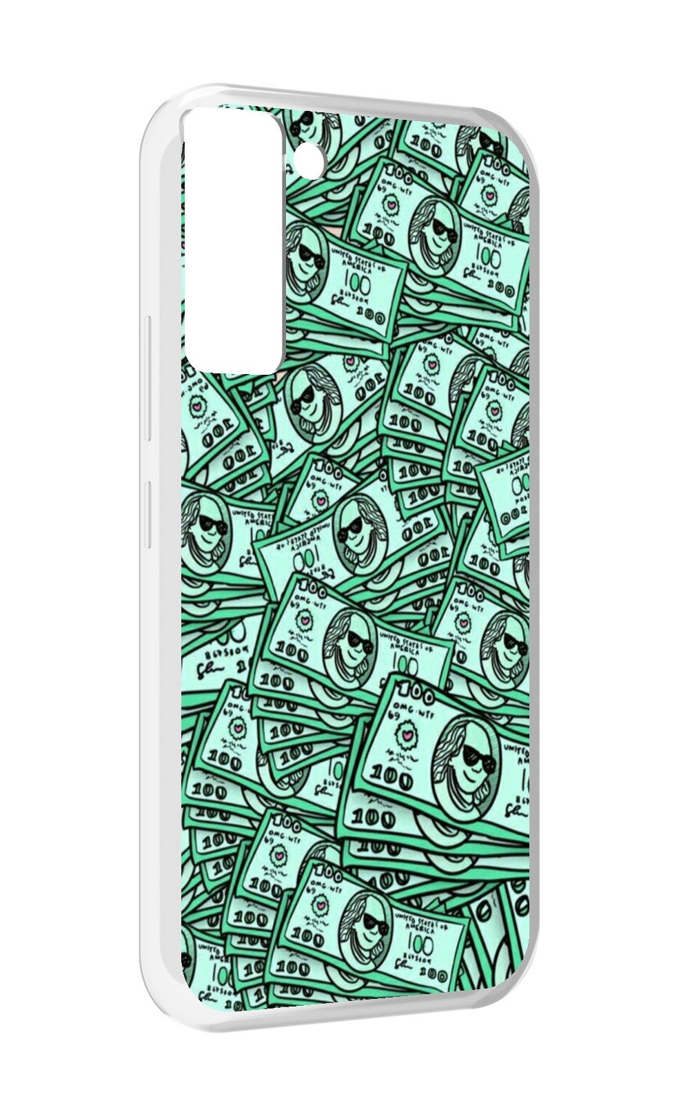 

Чехол MyPads доллары картинка для Tecno Pop 5 LTE / Pop 5 Pro, Прозрачный, Tocco