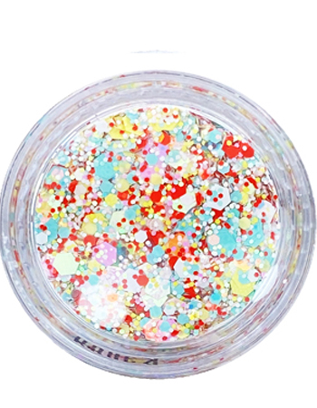 

Кэнди ГлиттерГель. Блёстки для лица и тела, 10 мл / Queridos Glitters (Цв: Assortment)