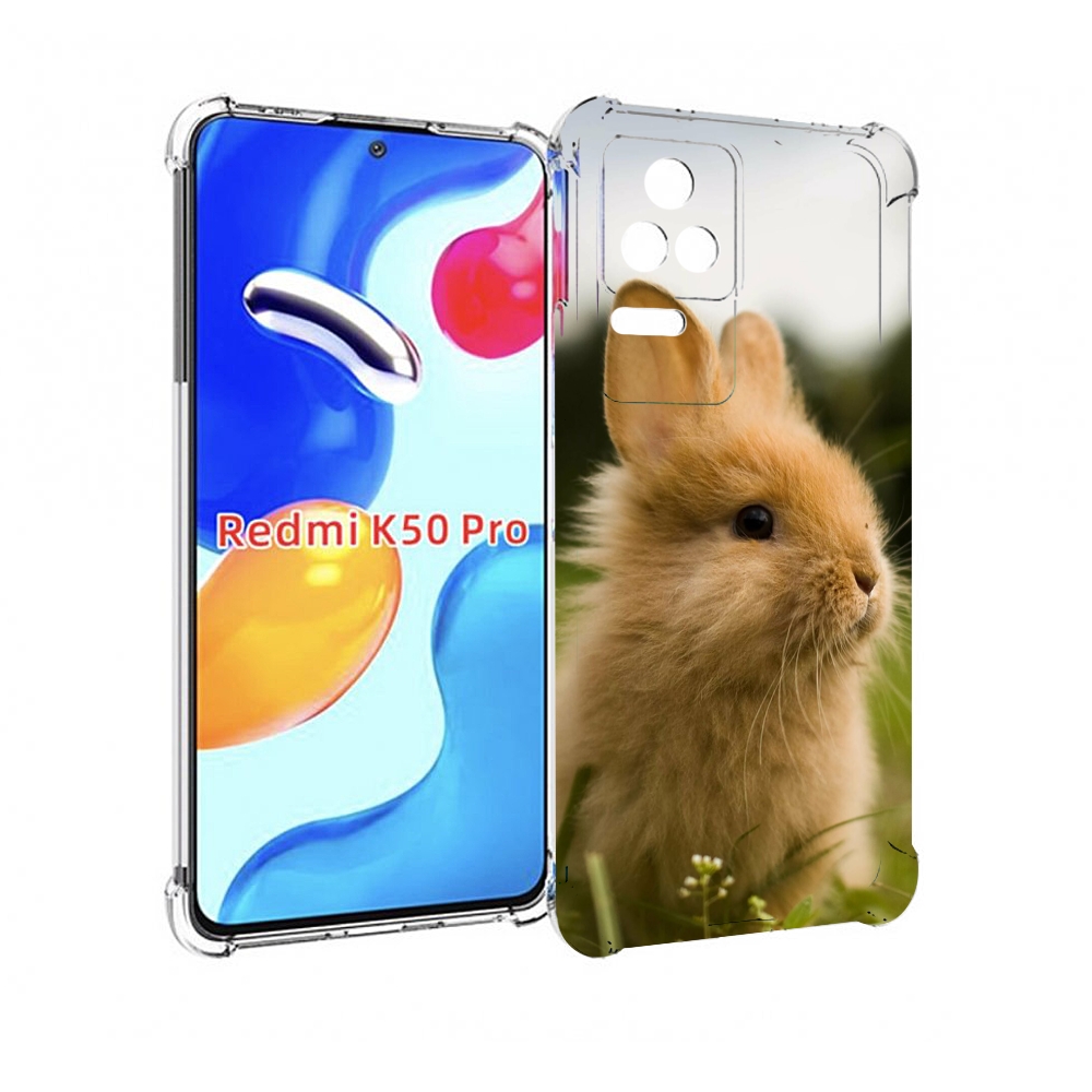 

Чехол MyPads Кролик для Xiaomi Redmi K50/K50 Pro, Прозрачный, Tocco