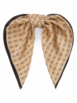 

Шейный платок женский Eleganzza 01-00039536, коричневый, 01-00039536