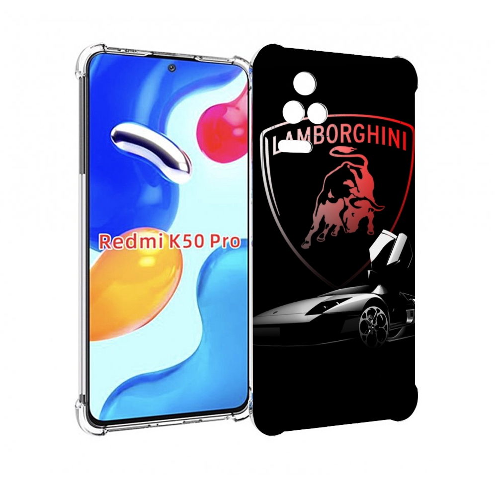 

Чехол MyPads Ламборгини-black мужской для Xiaomi Redmi K50/K50 Pro, Прозрачный, Tocco