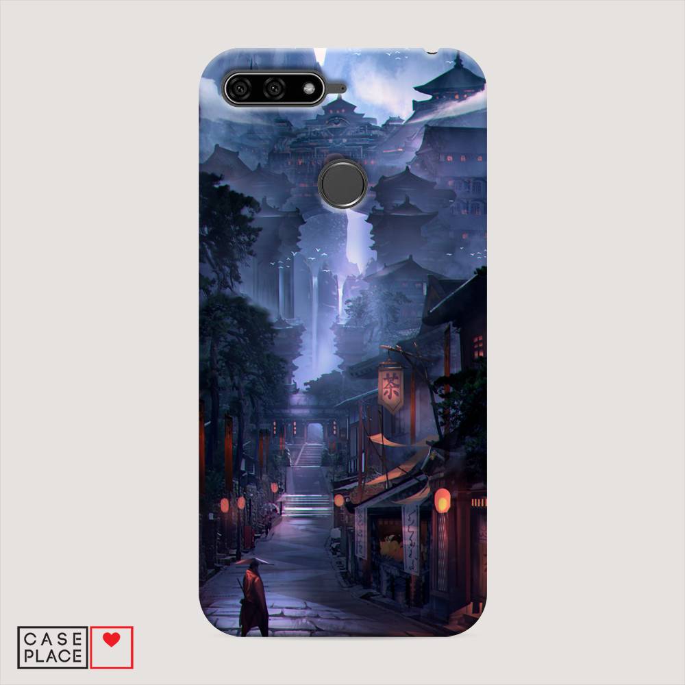 

Чехол Awog "Одинокий самурай" для Honor 7A Pro, 65420-7