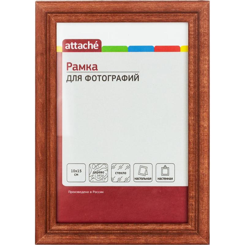 

10х15 см, деревянный багет, темная сосна