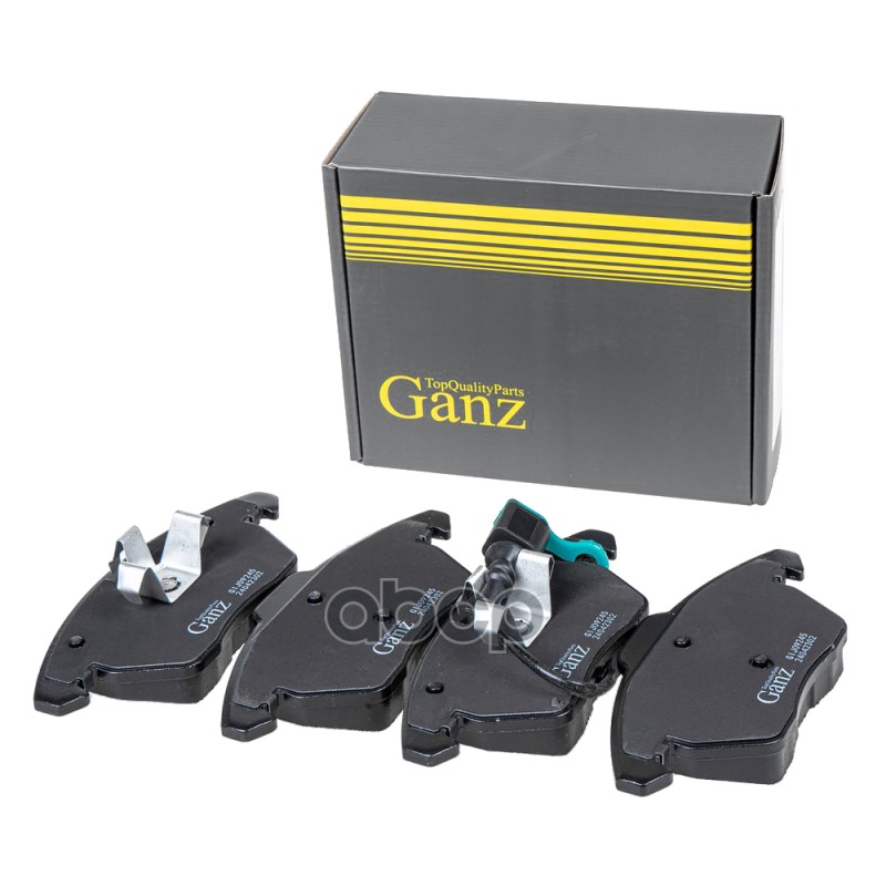 

Колодки Передние Peugeot 307 (2001-2007)/308 2007> Ganz Gij09245 GANZ арт. GIJ09245