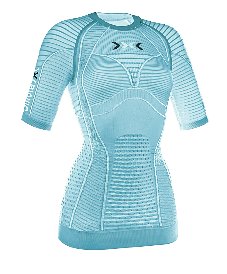 фото Футболка running effector power lady turquoise xs x-bionic