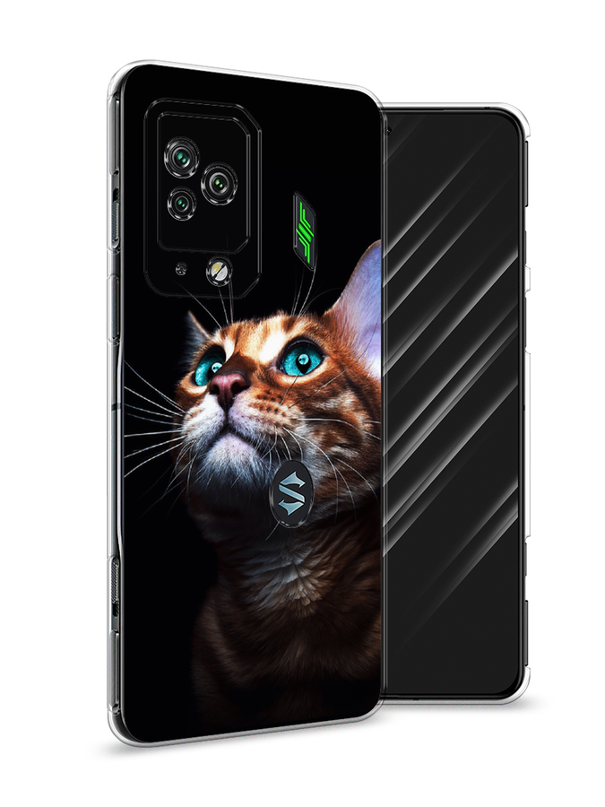 

Чехол Awog на Xiaomi Black Shark 5 Pro "Мечтательный кот", Разноцветный, 314150-1