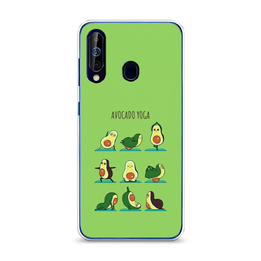

Чехол Awog на Samsung Galaxy A60/M40 "Авокадо йога", Разноцветный, 28250-10