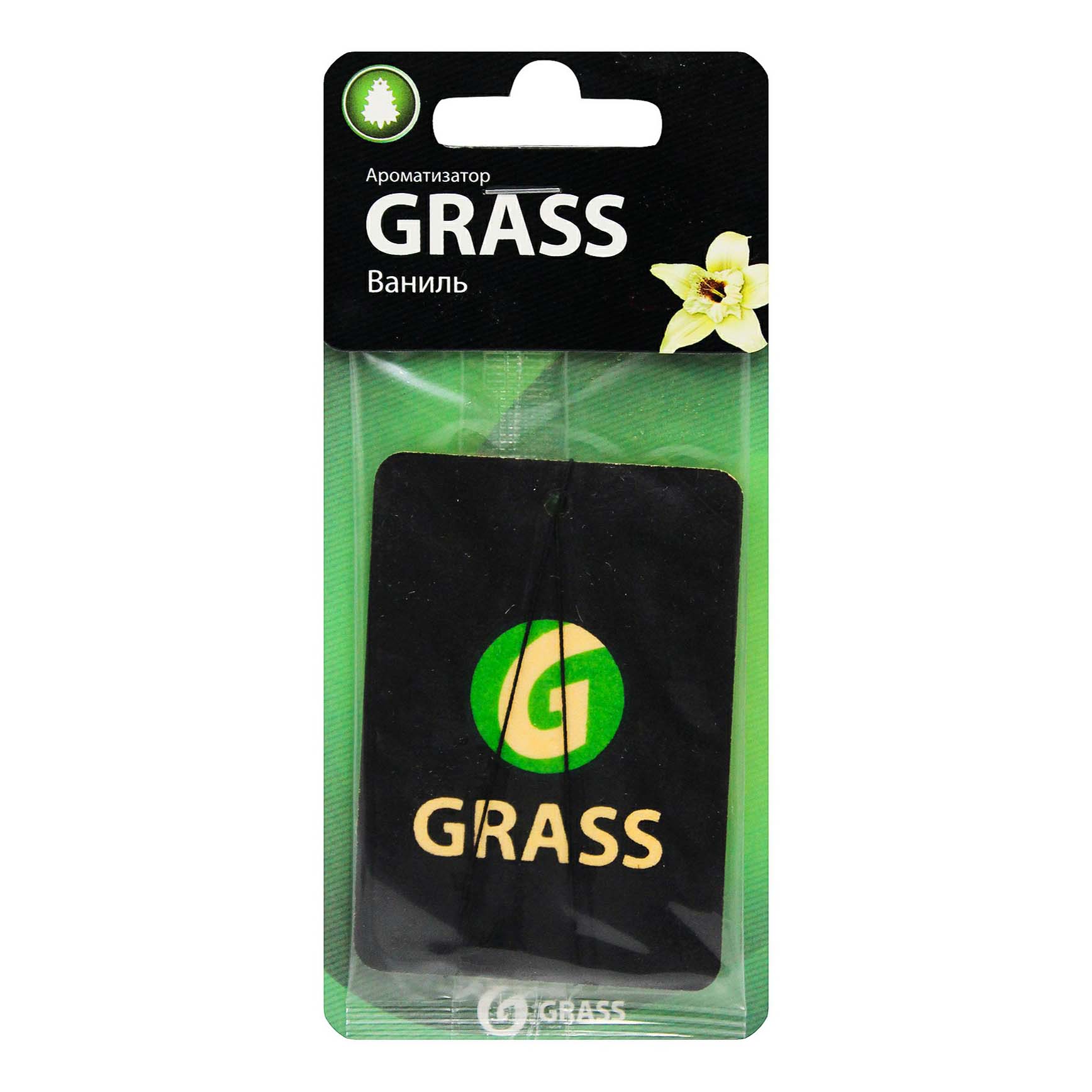 

Ароматизатор для автомобиля Grass Ваниль подвесной