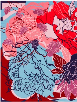 

Платок женский Eleganzza 01-00026345, разноцветный, 01-00026345