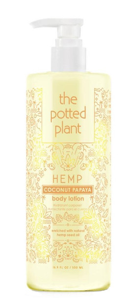 Лосьон для тела The Potted Plant Body Lotion Coconut Papaya обновляющий, 500 мл